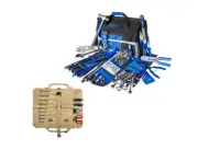 Complete Bush Mechanic Toolkit (174-Piece) Spanners, Sockets, Pliers + Tool Roll