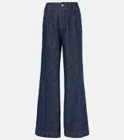 [Frame] Frame High-rise wide-leg jeans 32 blue