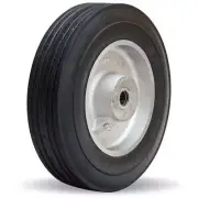 Hamilton 10" Super-Flex Rubber Wheel - 700 lbs Load Capacity, 2" Wide, 2 3/4" Hu
