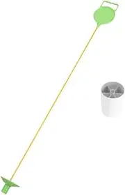 ａ aternee Golf Flagstick and Cup Golf Flagpole Golf Pole and Cup Golf Hole Cup Golf Pin and Cup Set for Outdoor Lawn Garden Practice