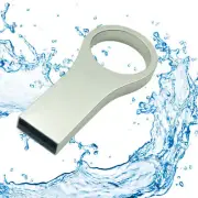 Lot 50PCS 128MB-8GB Simple Metal Key Ring USB Flash Drive Memory Stick LOGO Gift