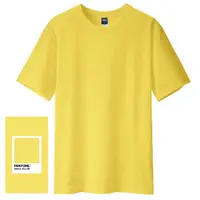 在飛比找蝦皮購物優惠-T恤 BASIC Tiedye PASTEL 黃色 T 恤純