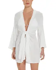 ViX Perola Caftan Swim Cover-Up