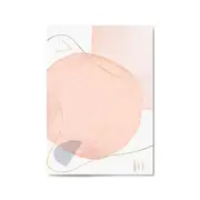 Minimal Pastel Abstract Retro Painting Wall Art #1