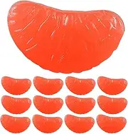 Create Unique DIY Projects Pcs Miniature Simulated Grapefruit Petals Phone Case Decor Hair Clip Charm