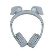 BuddyPhones PlayEars+ Animal Ears Wireless Headphone - Dog Blue