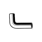 Gates Upper Radiator Hose for Toyota Landcruiser FJ40 FJ43 FJ45 FJ55 4.2L