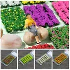 Flower Cluster DIY Miniature Colorful Flower Strips Static Grass Tufts