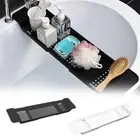 Bath Caddy Bathtub Caddy Over Bath Tub Rack Organiser Bath Tray Expandable