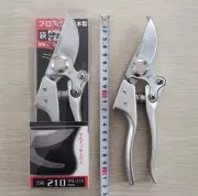 8" Pruning Shears Professional Bypass Garden Scissors Secateurs - Made in Japan