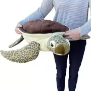 Jumbo Sea Turtle stuffed animal 27"/69cm soft plush toy by Wild Republic NEW