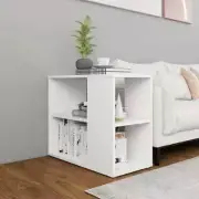NNEVL Side Cabinet White 60x30x50 cm Chipboard