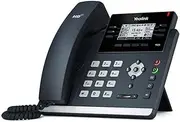 Yealink SIP-T42S 12 Lines. 2.7-Inch Graphical Display. Dual-Port Gigabit Ethernet, 802.3af PoE, Power Adapter Not Included