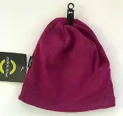 Mikk-line Beanie magenta wool blend outside cotton inside