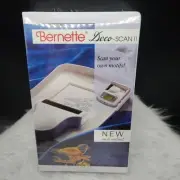 Bernette Deco Scan II Instructions VHS Tape Embroidery Machine Clamshell New