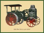 Rumely 14-28 Oil Pull Tractor NEW METAL SIGN: 9x12 Ships Free