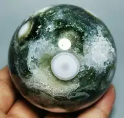 Collection ! Raw NATURAL OCEAN JASPER Geode QUARTZ CRYSTAL Sphere Ball HEALING