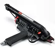YICUAA SC7E Pneumatic Air Hog C Ring Plier Gun Air Nail Gun Large Capacity 100 Nails Closure Diameter Hog Ring Stapler Air Power Hog Ring Plier Hog Ring Staple Gun C Ring Stapler