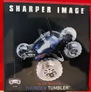 NEW Sharper Image Remote Control 360° Thunder Tumbler Rally Car New Red Wireless