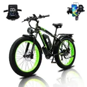 KETELES K800 E-Mountain Bike 1600W 15AH Electric Bicycle E-bike E-MTB 26" Tire