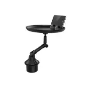 Car Swivel Tray Table Food Drink Bottle Tray Mount Phone Holder 360° Adjustable (for: Volvo)