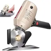 100mm Electric Cloth Cutter Fabric Cutting Machine, Electric Fabric Scissors, Electric Rotary Fabric Cutter with Round Blade for Fiber Cotton, Cotton Cloth, Paper, etc, AU Plug
