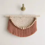Bohemian Bliss: Chic Cotton Macrame Wall Hanging for Home Decor