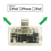 KOKKIA i10L_Clear : Lightning Bluetooth Splitter for iPhone,iPad,iPod Touch