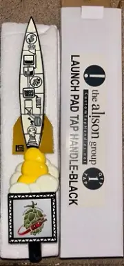 Rare Launch Pad Brewing Black Tap Handle New in Box
