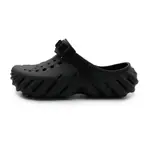 【全館滿額折】 週年慶 CROCS 卡駱馳 黑色 ECHO 波波克駱格 厚底 涼拖鞋 男款 B4886【新竹皇家207937-001】