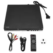 Mini DVD Player with 1080p Support, HDMI, USB Port, AV Output, and Remote Control UK