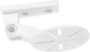 TEHAUX No Drill Camera Wall Mount Fit Adhesive Install White for Floodlight Dome Camera Mini Projector