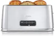 [Sunbeam] Arise Long Slot 4-Slice Toaster | Toast Various Bread Types, LED Countdown Timer Display, QuickCheck & High Lift Lever, Brushed Stainless Steel TAM5003SS