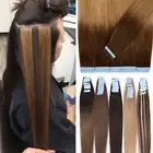 CLEARANCE Tape In Russian/Indian Remy Human Hair Extensions Skin Weft Thick 200G