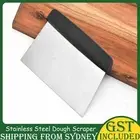 Stainless Steel Dough Scraper Plastic Handle Cake Slicer Pastry Cutter Kitchen A