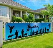 Holy Nativity Christmas Yard Sign