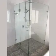800mm X 780mm Frameless 10mm Safety Glass Shower screen-FREE QUOTATION*