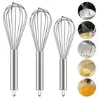 Manual Egg Mixing Stainless Steel Balloon Whisks Blender Egg Whisk Kitchen