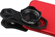 75mm Macro Lens for iPhone 16 15 14 13 Pro Max Samsung Moto Google TCL Android Phone,Detail Camera Lens with Clip,Close-up Pictures