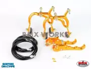 Dia-Compe MX890 - MX120 Gold & Black Brake Set - Suits Old School BMX