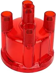 Car Distributor Cap, Reliable Sturdy AC905505 Simple Installation Distributor Cap Durable for Dasher Campmobile Thing Transporter Standard (Red)