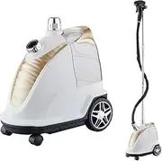 Stainless Steel Household Steam Iron, Fast Heating with Detachable Water Tank, Foldable Steam Iron for Clothes, Clothing, Curtains, Bedding (2200W)