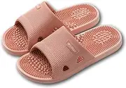 HONYUN Acupressure Reflexology Massage Slippers Sandals for Men&Women Home Shoes Shock Absorbing,Therapy Promoting Blood Circulation Myofascial Release Trigger Point Acupuncture