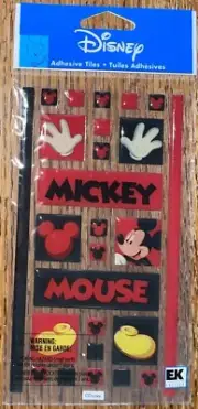 Jolees Disney Mickey & Minnie Mouse Heads Hands Feet & Border Scrapbook Stickers