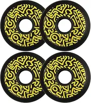 Inline Skate Wheels, Replacement Roller Skating Wheels 4-Pack Inline Skate Wheels,90A Street Skating PU Wheels,for Kids Teens Wheels Beginner Skate Replacement Wheel