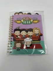 Friends TV Show Series Chibi Central Perk 6 Tab Journal 96 Pages Warner Bros.