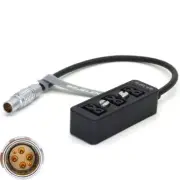 DJI Ronin 2 6pin Male DJI RS2 Power to Ptap D-tap Female Splitter Cable