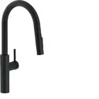 Franke Pescara 17" Single Handle Pull-Down Kitchen Faucet Matte Black