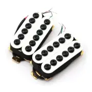High Output Invader Ceramic Magnet Electric Guitar Humbucker Pickups Set White