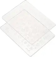 Nail Manicure Templates Pcs Nail Stamping Templates Embossed Patterns for Natural Artificial